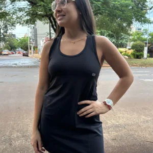 Vestido con UV negro