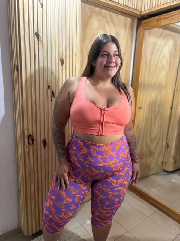 Pescadora estampada