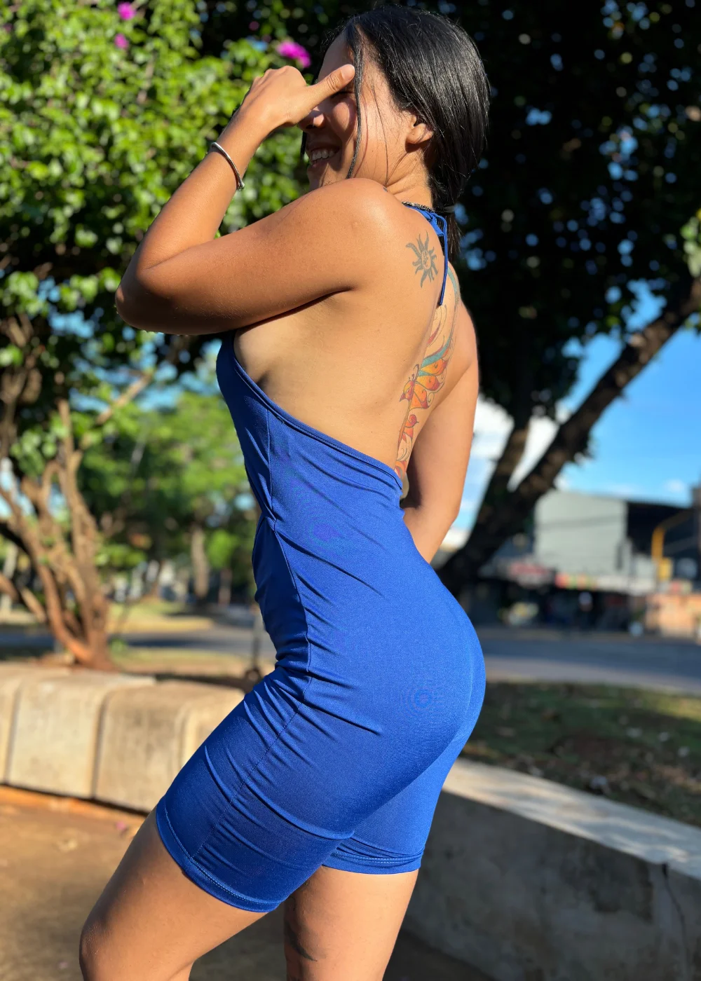 Catsuit azul - Imagen 2