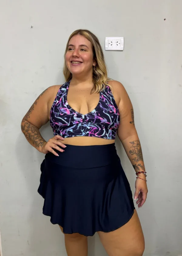 Shortpollera azul