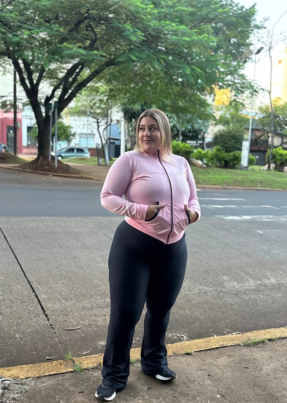 Campera rosa claro - Imagen 2
