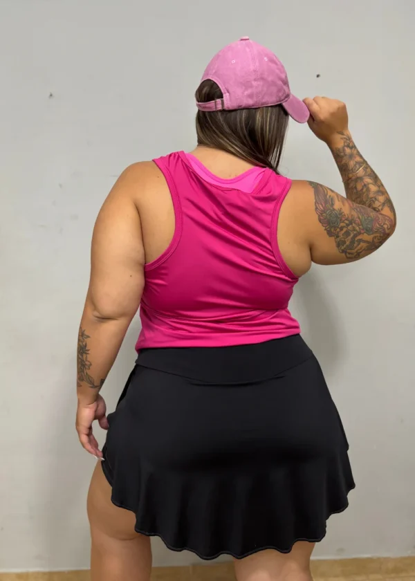 Musculosa con protección UV rosa