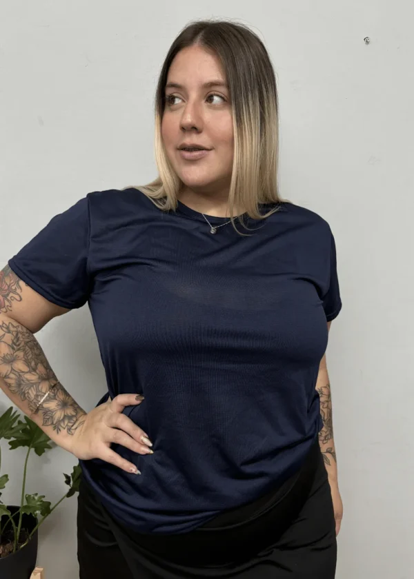Remera azul