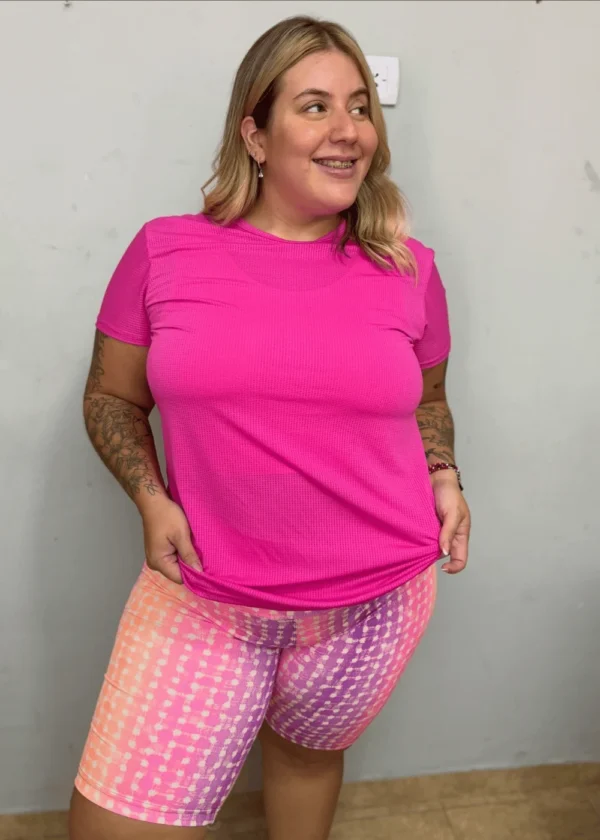 Remera rosa