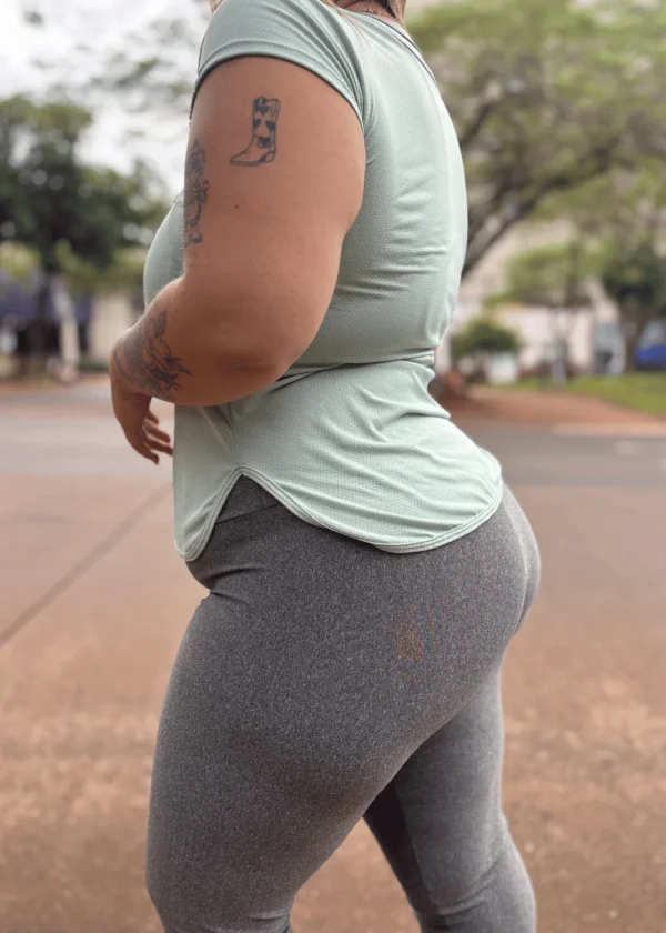 Calza larga gris